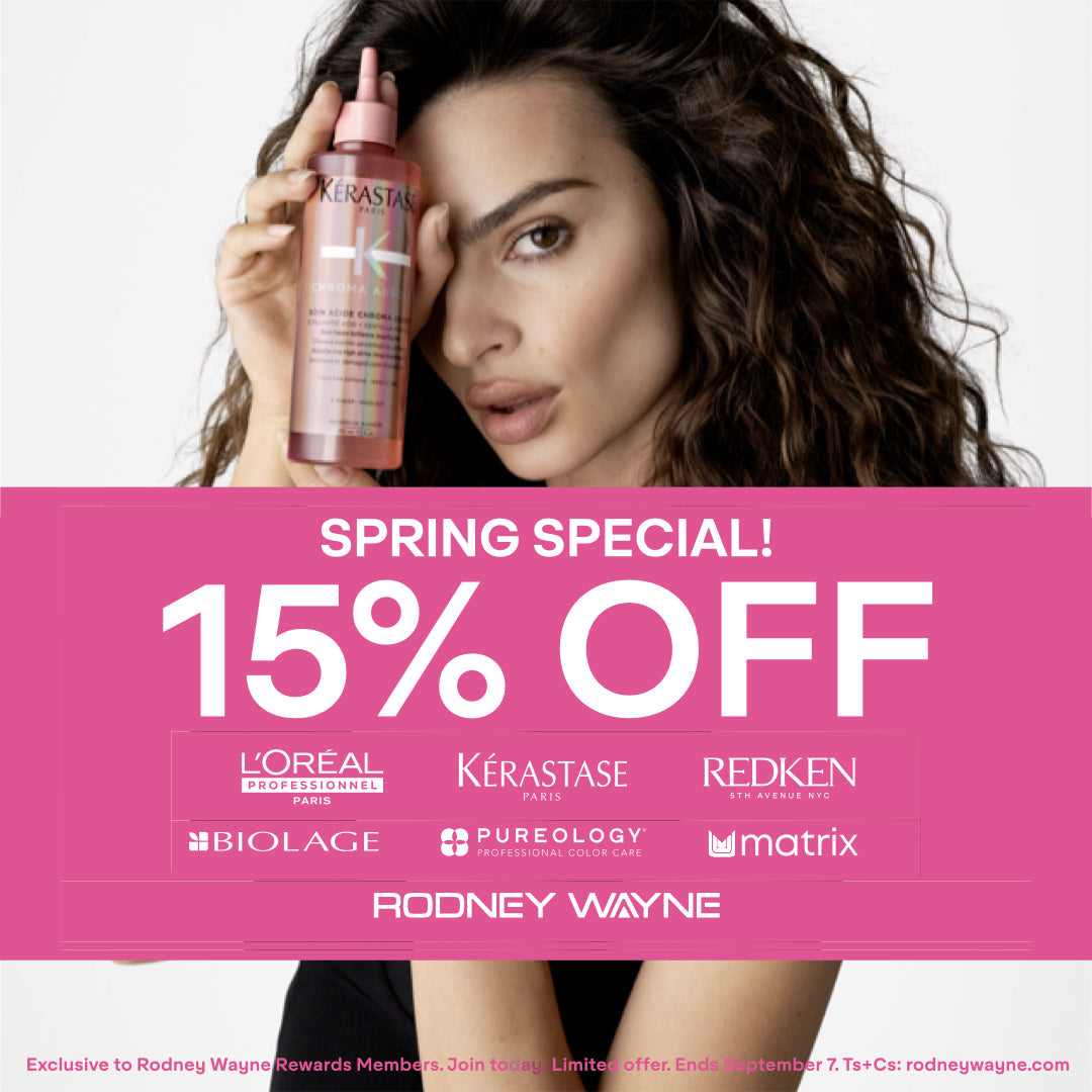 SPRING SPECIAL 15% OFF