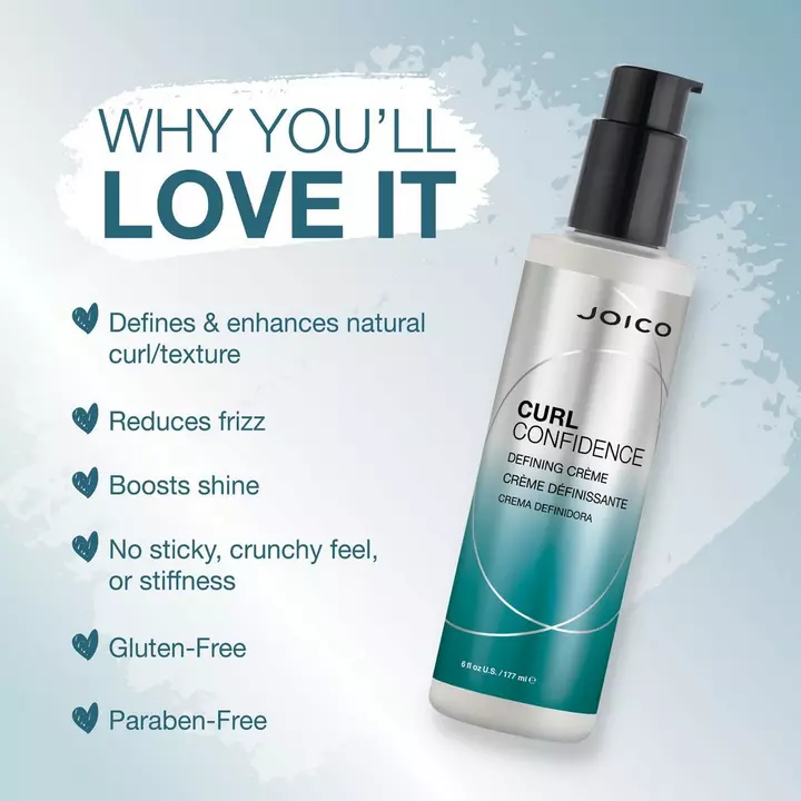 Joico Curl Confidence Curl Defining Cream 177ml
