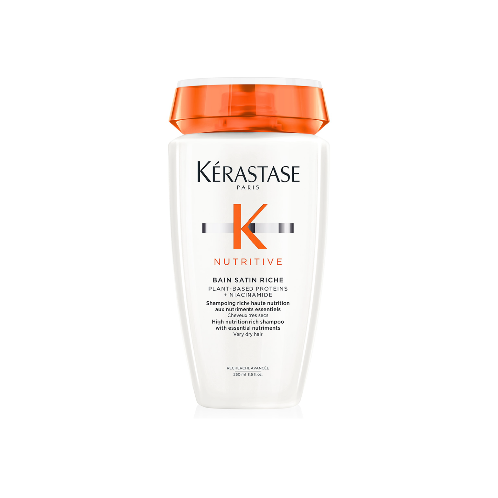 Kérastase Nutritive Bain Satin Riche Hydrating Shampoo Medium To Thick Hair 250ml