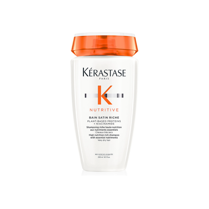 Kérastase Nutritive Bain Satin Riche Hydrating Shampoo Medium To Thick Hair 250ml