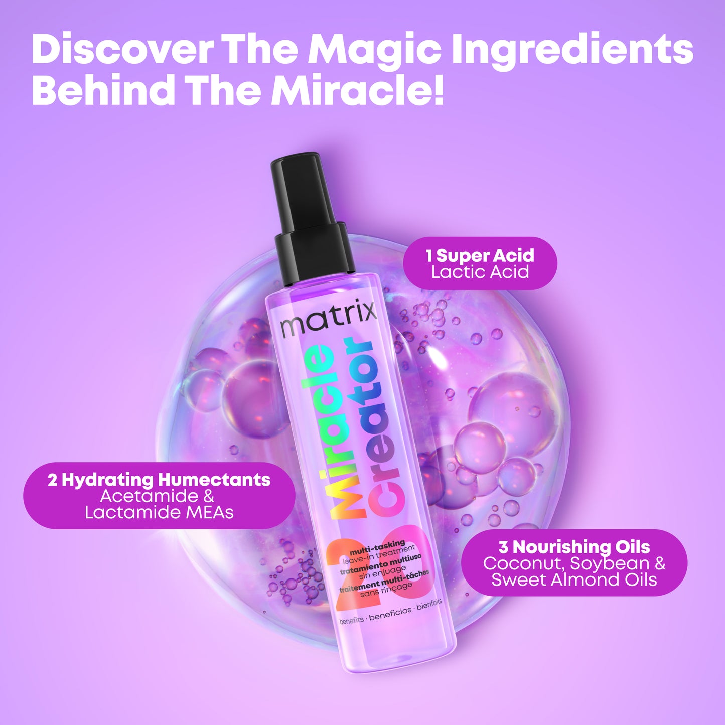 MATRIX TOTAL RESULTS MIRACLE CREATOR MULTI-TASKING HAIR TREATMENT 200ML