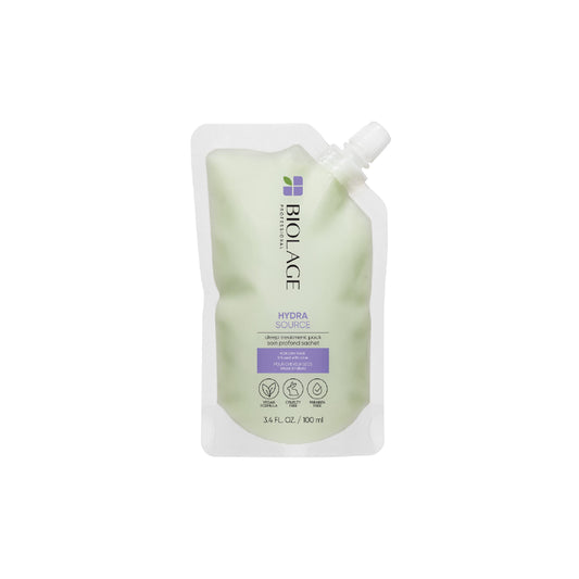 BIOLAGE  HYDRASOURCE DEEP TREATMENT HAIR MASK FOR DRY HAIR 100ML