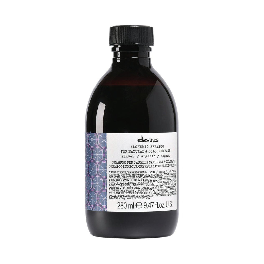 DAVINES ALCHEMIC SILVER COLOUR DEPOSITING SHAMPOO 280ML