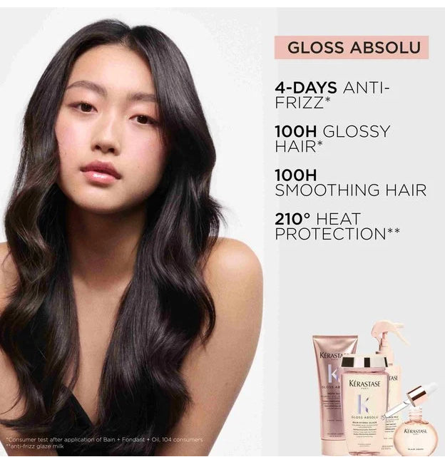 KÉRASTASE GLOSS ABSOLU BAIN HYDRA GLAZE SHAMPOO 250ML
