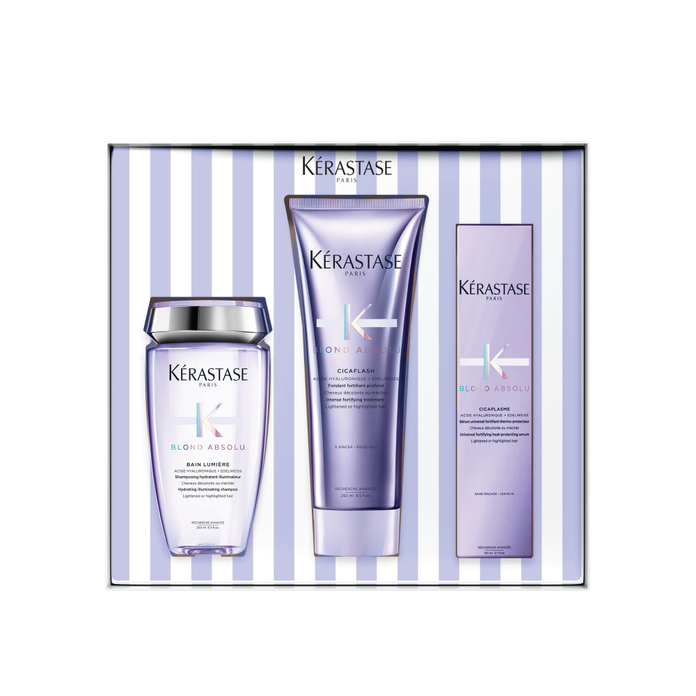 KÉRASTASE BLONDE ABSOLU COFFRET GIFT SET FOR BLONDE HAIR