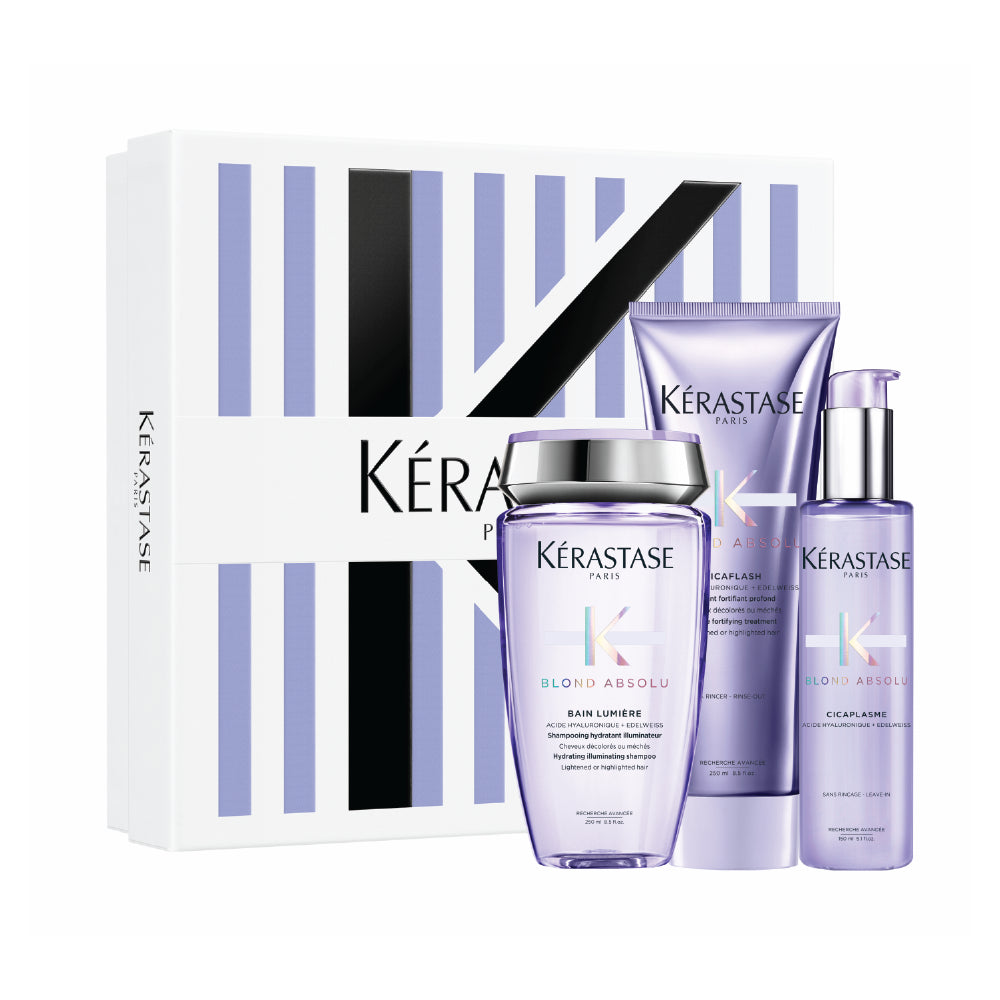 KÉRASTASE BLONDE ABSOLU COFFRET GIFT SET FOR BLONDE HAIR