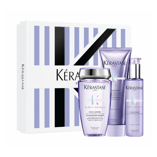 KÉRASTASE BLONDE ABSOLU COFFRET GIFT SET FOR BLONDE HAIR