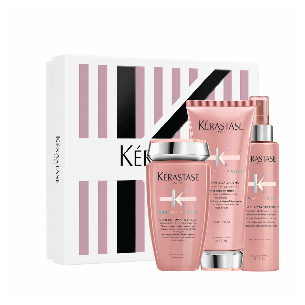 KÉRASTASE CHROMA ABSOLU COFFRET GIFT SET FOR COLOURED HAIR