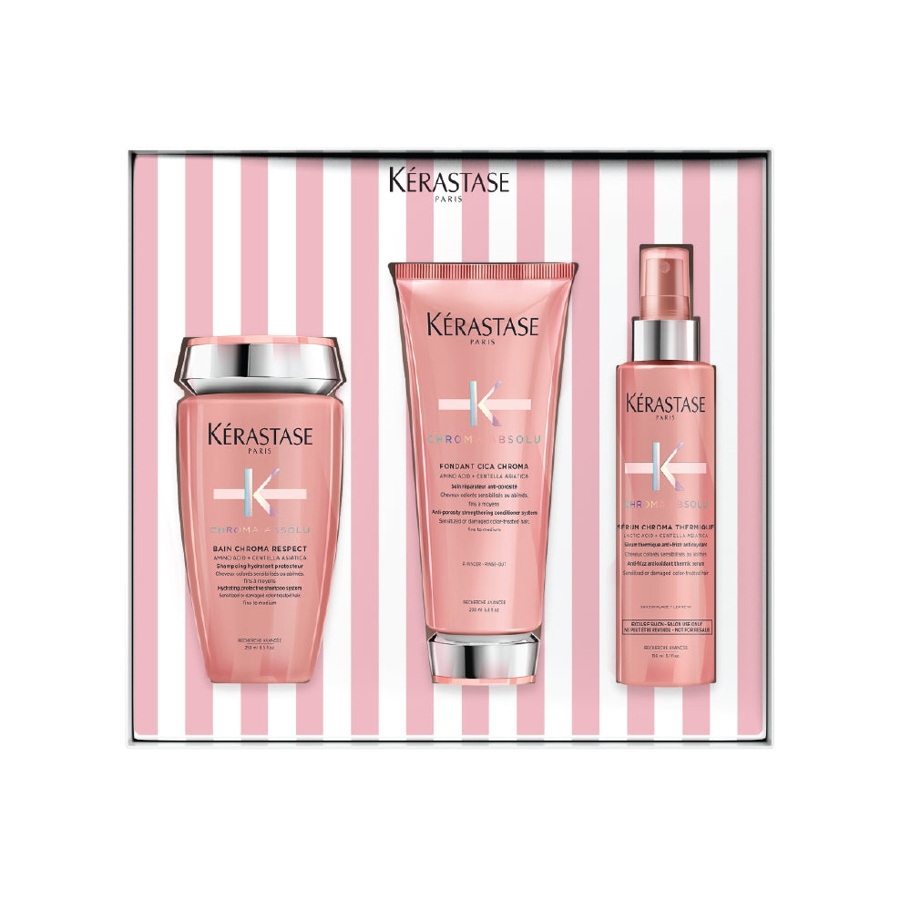 KÉRASTASE CHROMA ABSOLU COFFRET GIFT SET FOR COLOURED HAIR