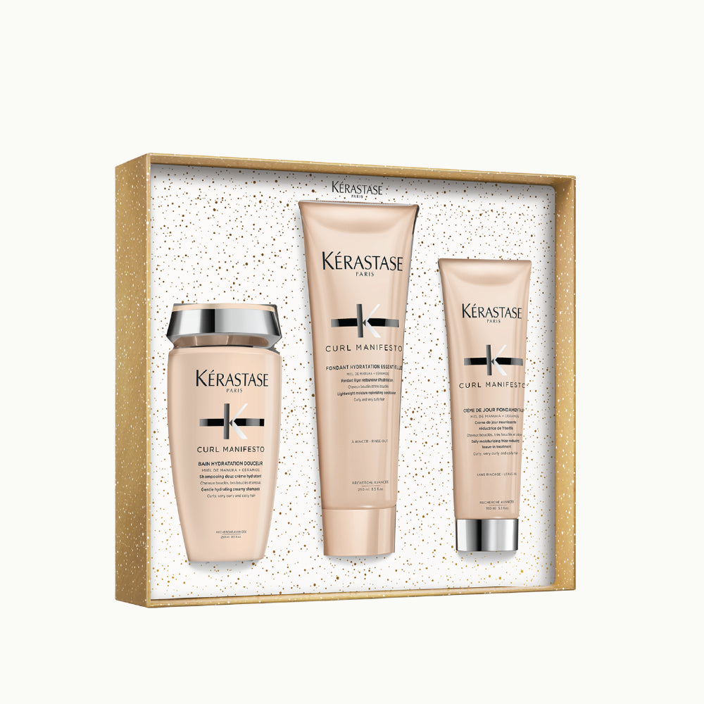 KÉRASTASE CURL MANIFESTO COFFRET GIFT SET FOR CURLY HAIR