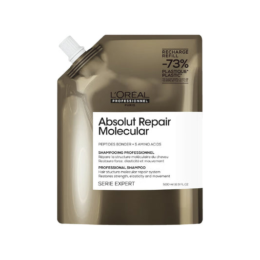 L’ORÉAL PROFESSIONNEL ABSOLUT REPAIR MOLECULAR SHAMPOO REFILL 500ML