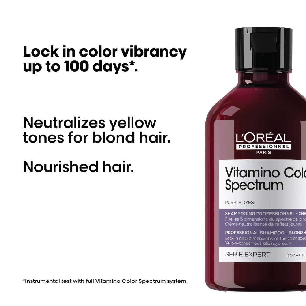 L’ORÉAL PROFESSIONNEL VITAMINO COLOR SPECTRUM PURPLE SHAMPOO 300ML