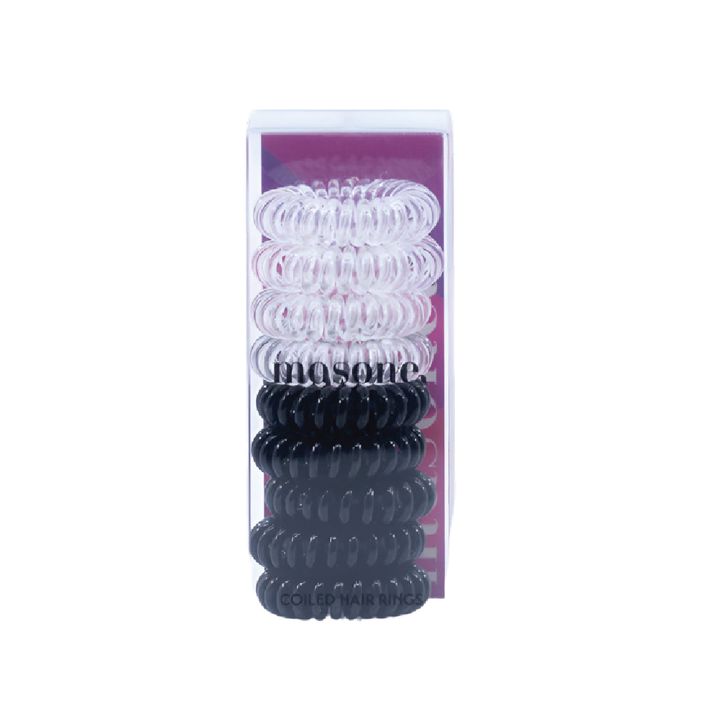 MASONE CLEAR AND BLACK HAIR TWIST