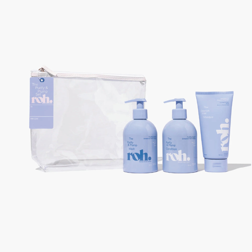 ROH PURIFY & PLUMP TRIO WITH BAG
