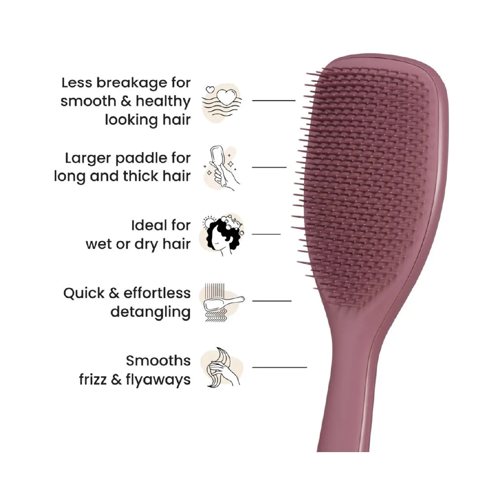 TANGLE TEEZER THE WET DETANGLER LARGE PINK VELVET MONO