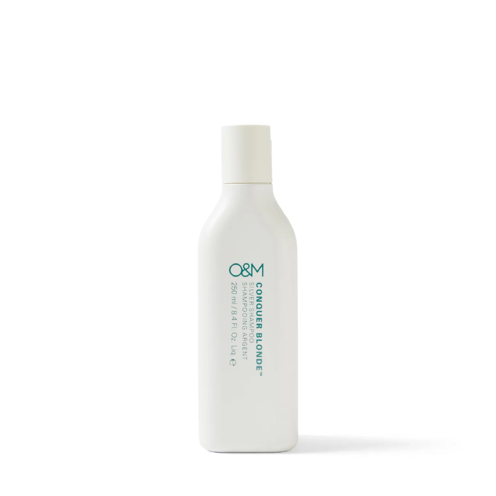 O & M ORIGINAL & MINERAL CONQUER BLONDE SHAMPOO 250ML
