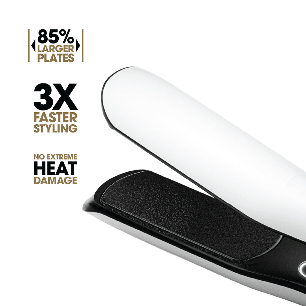 ghd CHRONOS MAX HAIR STRAIGHTENER IN WHITE