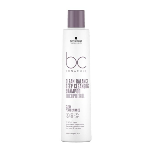 Schwarzkopf Bonacure Clean Balance Deep Cleansing Shampoo  250ml