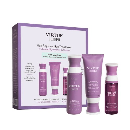 VIRTUE FLOURISH 90 DAY KIT FOR HAIR REJUVENATION