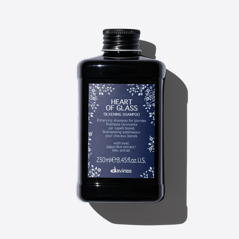 Davines Heart Of Glass Silkening Shampoo For Blonde Hair 250ml