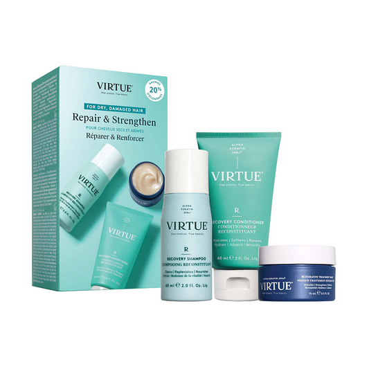 Virtue Recovery Discovery Kit For Dry Damaged Hair