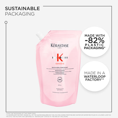 KÉRASTASE GENESIS BAIN HYDRA-FORTIFIANT SHAMPOO REFILL 500ML