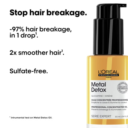 L’ORÉAL PROFESSIONNEL METAL DETOX HAIR OIL 30ML