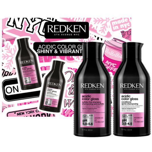 REDKEN ACIDIC COLOR GLOSS GIFT SET FOR COLORED HAIR