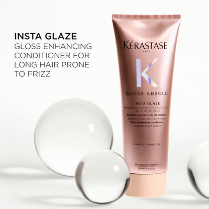 KÉRASTASE GLOSS ABSOLU FINE TO MEDIUM HAIR TYPES GLOSS ESSENTIALS AND FRAGRANCE RITUAL CARE KIT