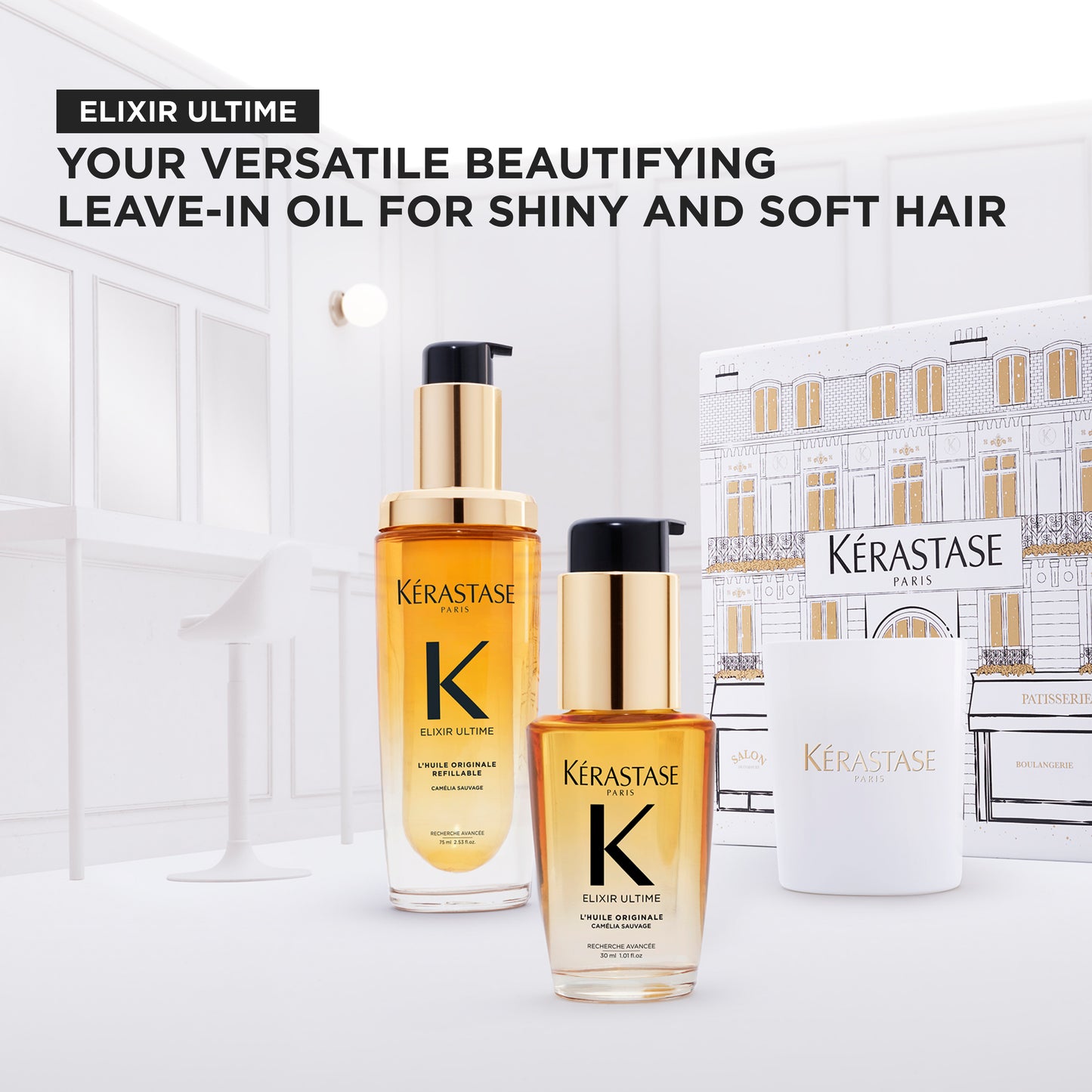 SEASONAL KÉRASTASE ELIXIR ULTIME COFFRET DUO GIFT SET