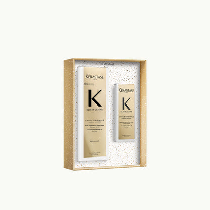 SEASONAL KÉRASTASE ELIXIR ULTIME COFFRET DUO GIFT SET