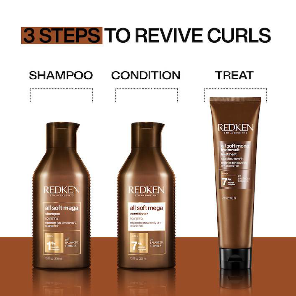 Redken All Soft Mega Curls Hydramelt Leave In Treatment 150ml