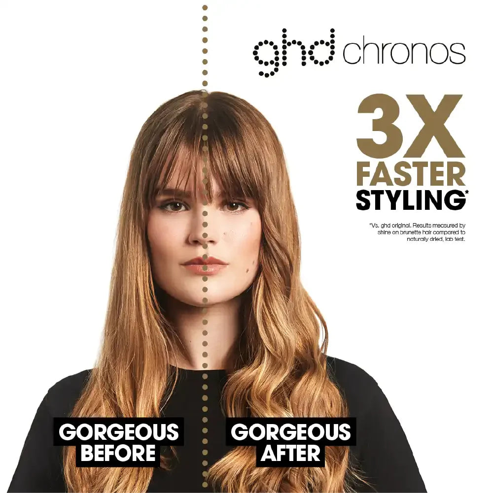 ghd CHRONOS HAIR STRAIGHTENER IN WHITE