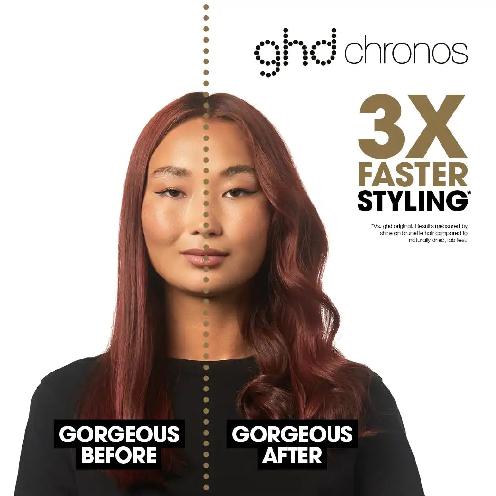 ghd CHRONOS HAIR STRAIGHTENER IN BLACK