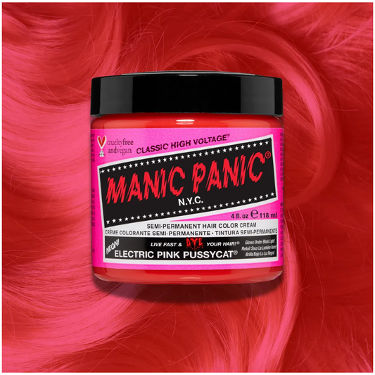 MANIC PANIC CLASSIC HIGH VOLTAGE ELECTRIC PINK PUSSYCAT 118ML