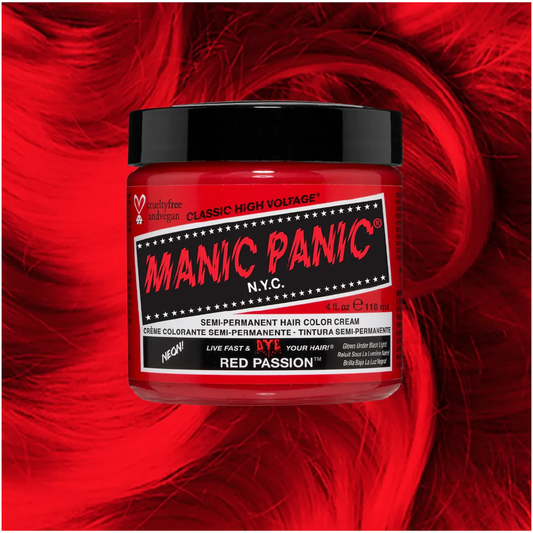 MANIC PANIC CLASSIC HIGH VOLTAGE RED PASSION 118ML