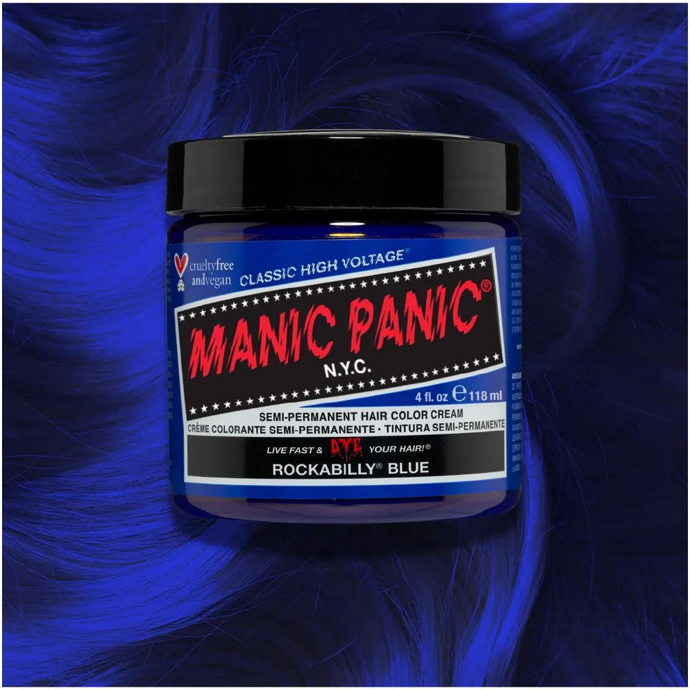 MANIC PANIC CLASSIC HIGH VOLTAGE ROCKABILLY BLUE 118ML