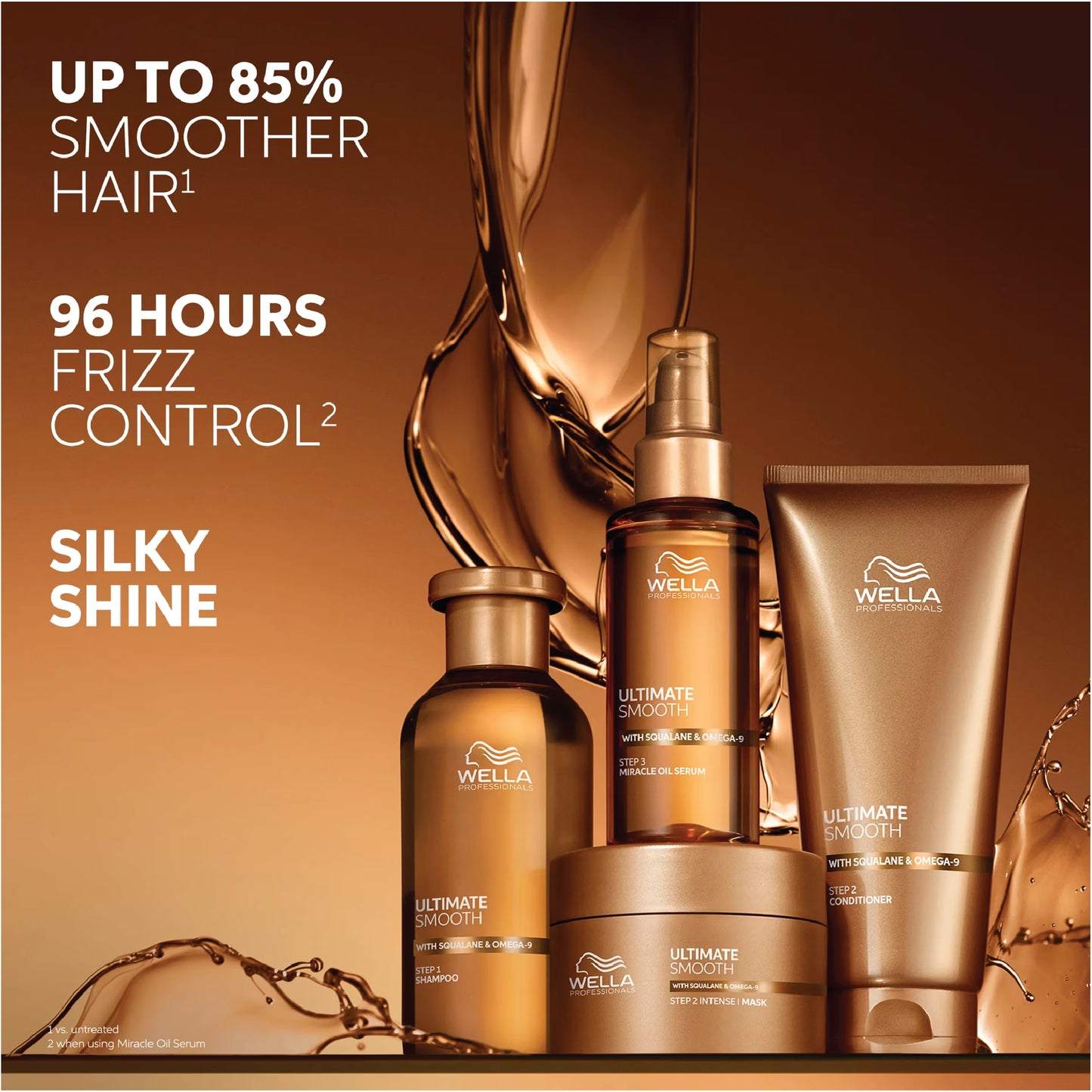 WELLA ULTIMATE SMOOTH MIRACLE OIL SERUM 30ML