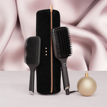 GHD GLIDE + MAX CERAMIC SMOOTHING HOT BRUSH GIFT SET