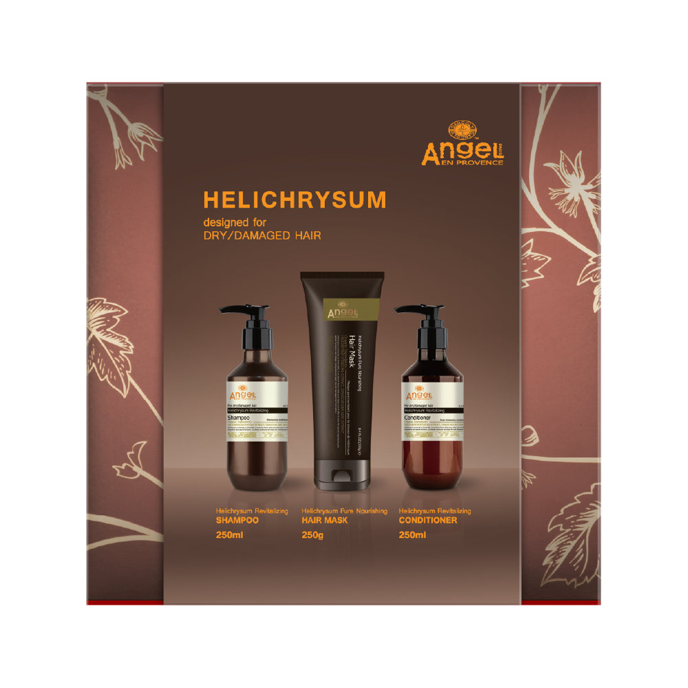 ANGEL EN PROVENCE HELICHRYSUM MASK TRIO GIFT SET