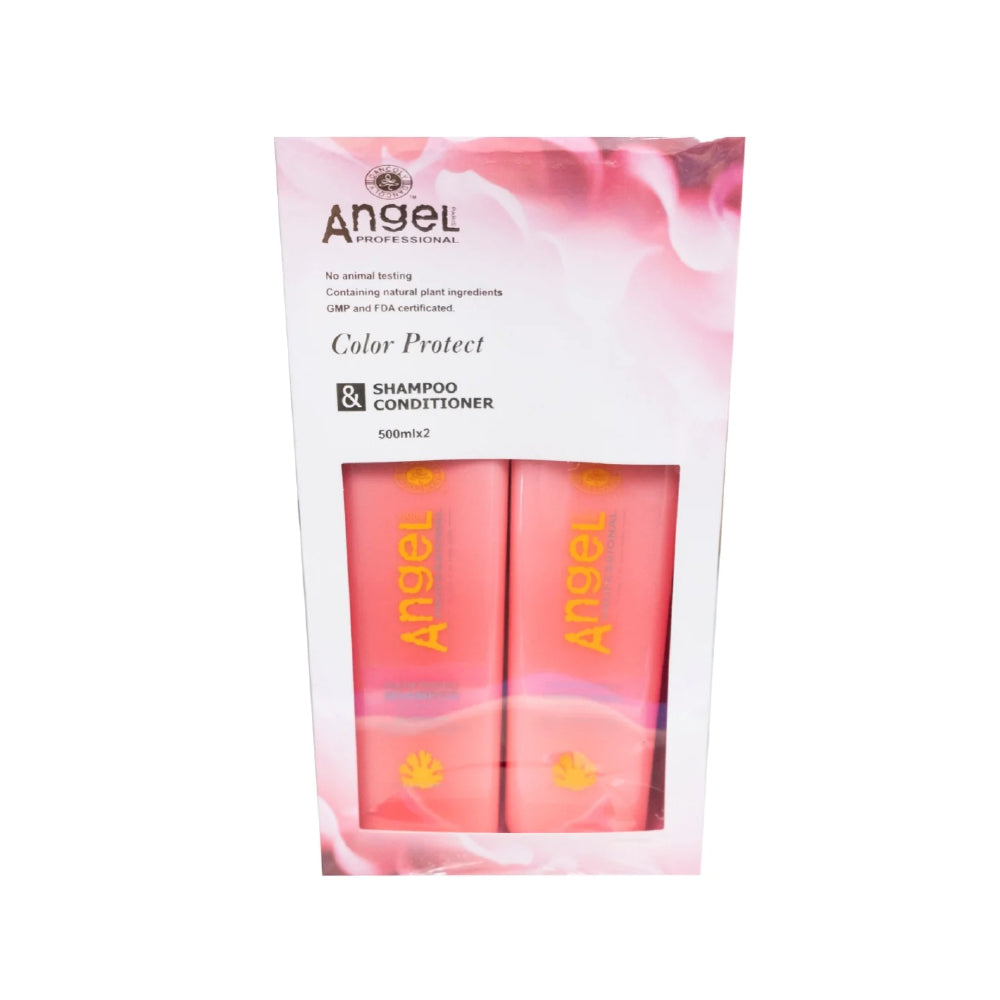 ANGEL PROFESSIONAL COLOR PROTECT DUO GIFT SET FOR COLOURED HAIR 500ML