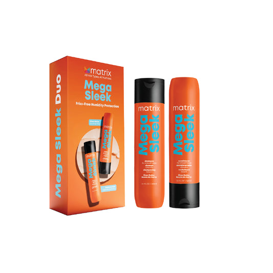 Matrix Mega Sleek Gift Set Duo For Smoothing