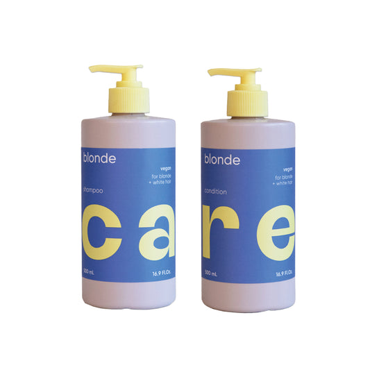 CARE BLONDE DUO SHAMPOO AND CONDITIONER 500ML