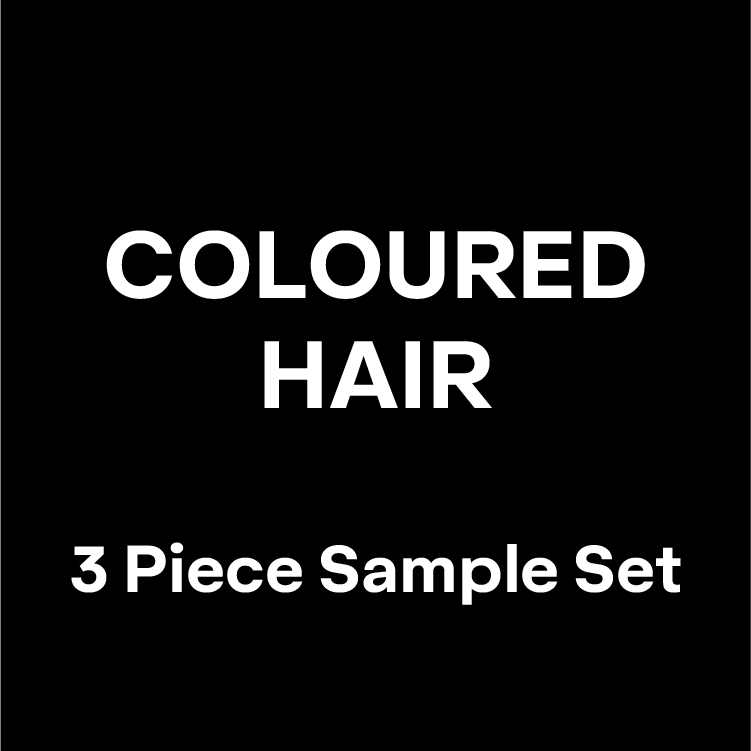 COLOURED HAIR 3 PIECE SAMPLE SET- Yours FREE with shipped orders over $109