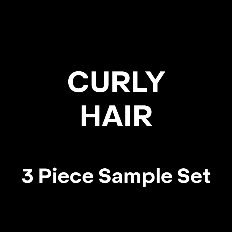 CURLY HAIR 3 PIECE SAMPLE SET- Yours FREE with shipped orders over $109