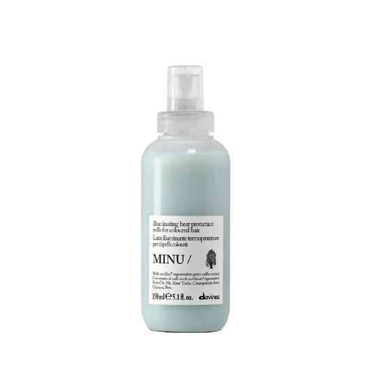 DAVINES MINU COLOR GLOW HEAT PROTECTANT MILK FOR COLOURED HAIR 150ML
