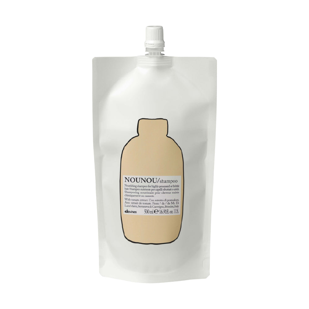 DAVINES NOUNOU SHAMPOO FOR DRY DAMAGED HAIR REFILL 500ML