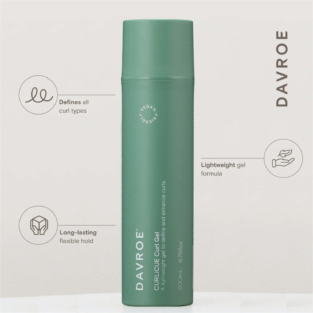 DAVROE CURLICUE CURL GEL FOR CURLY HAIR 200ML