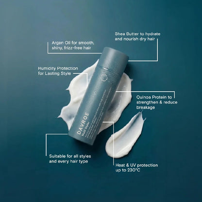 DAVROE MULTI STYLER HEAT PROTECTION AND ANTI FRIZZ LOTION 150ML