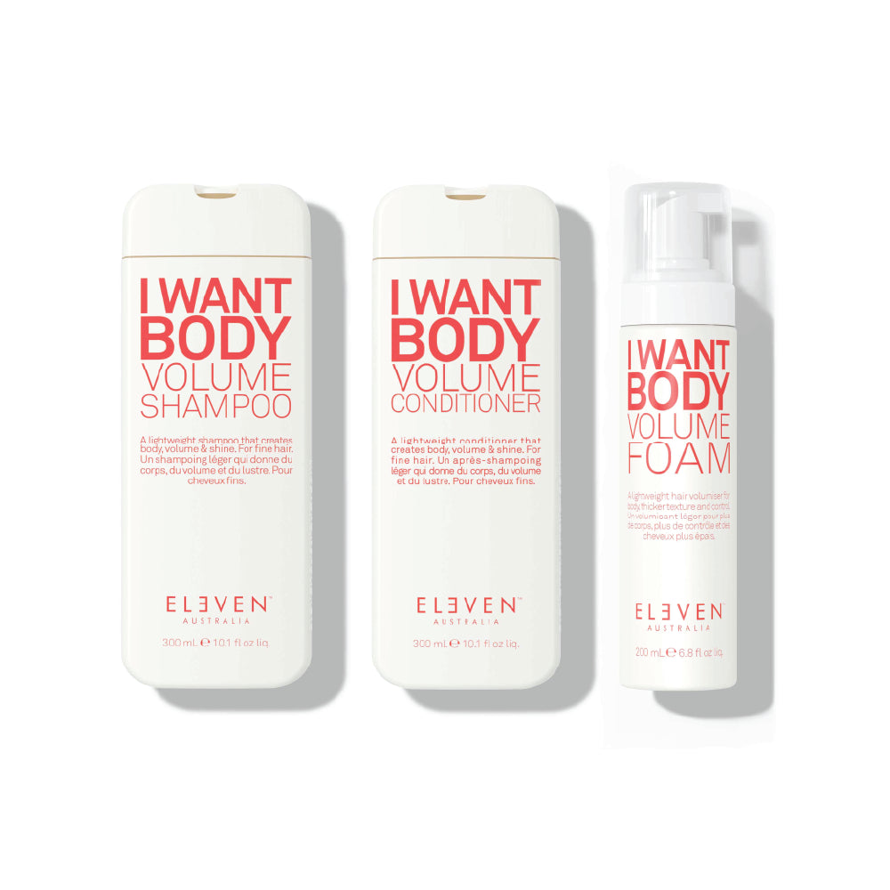 ELEVEN I WANT BODY GIFT SET FOR FINE HAIR